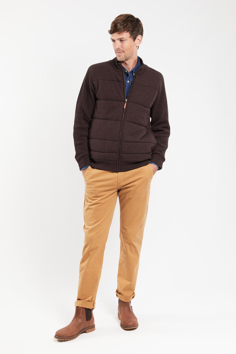 Veste matelassée maille