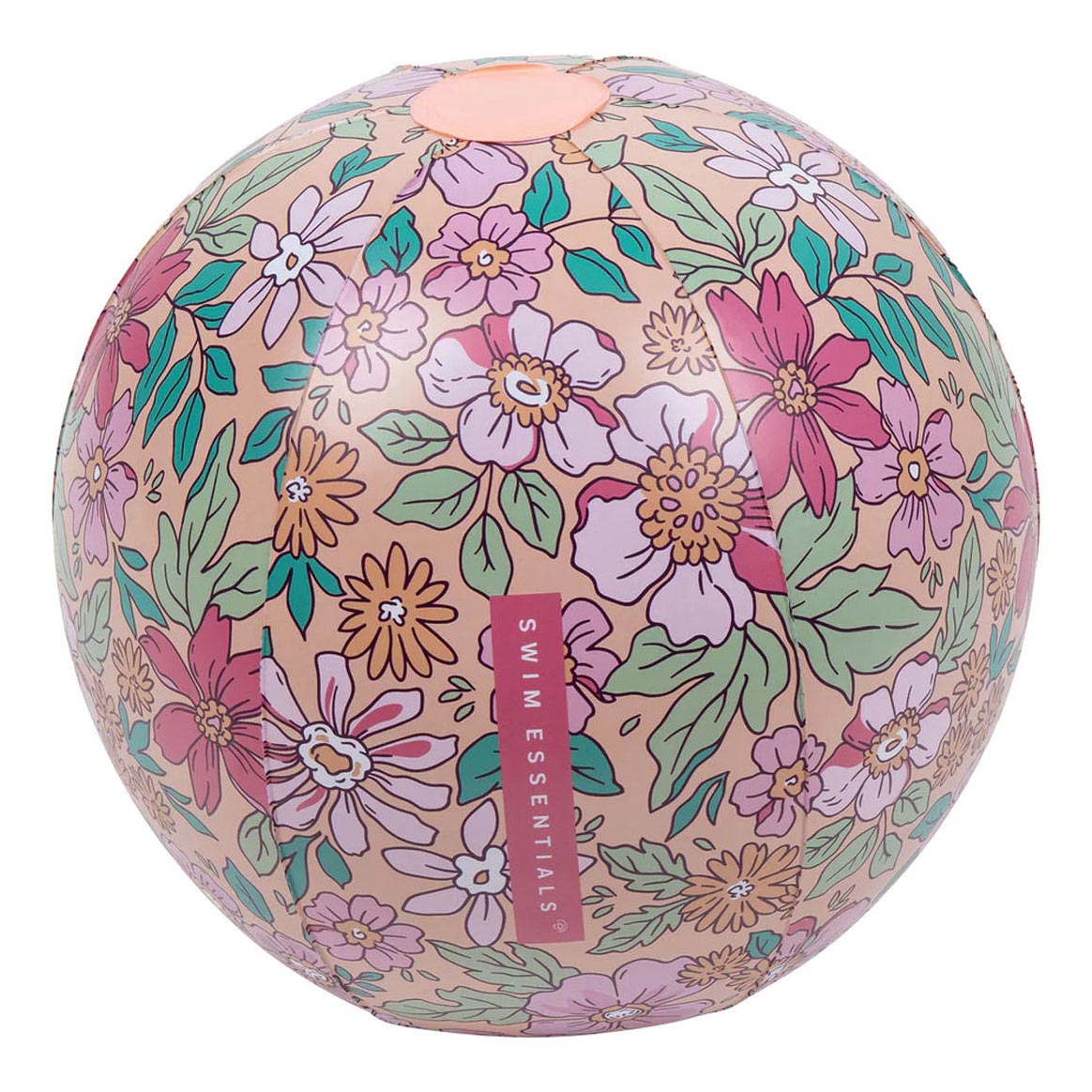 Strandbal Bloemen, 51cm