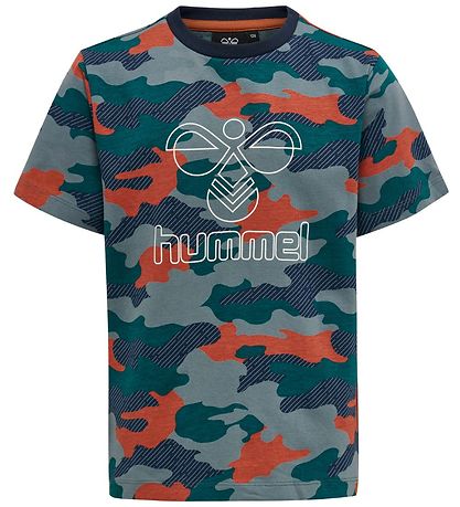 Hummel T-Shirt - hmlJackson - Stürmisches Wetter