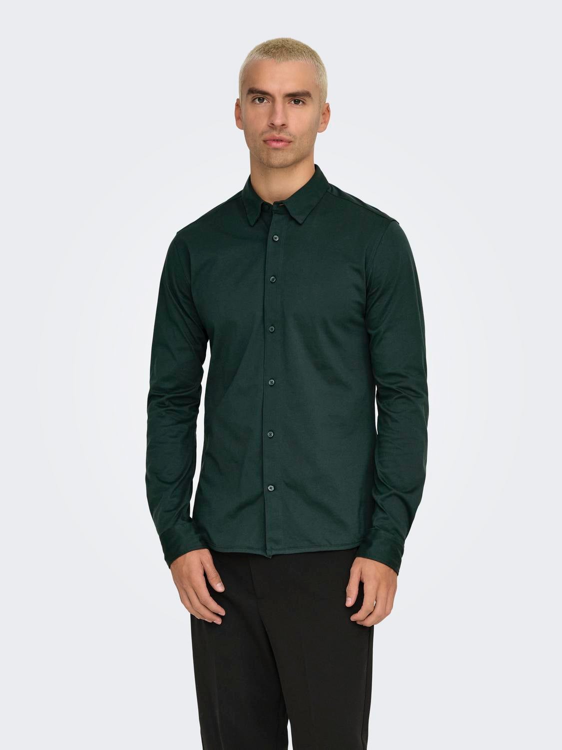 ONSROBIN Hemd Darkest Spruce