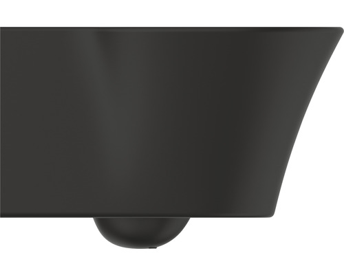 Ideal Standard Connect Air wandclosetset, randloos, matzwart met toiletzitting K8768V3