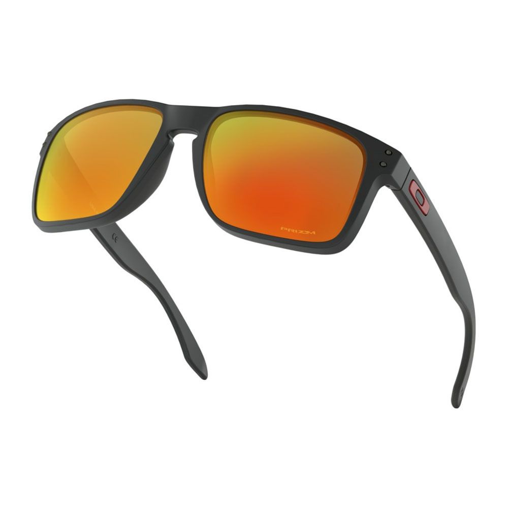 Oakley HOLBROOK XL - Lunettes de soleil matte black/prizm ruby