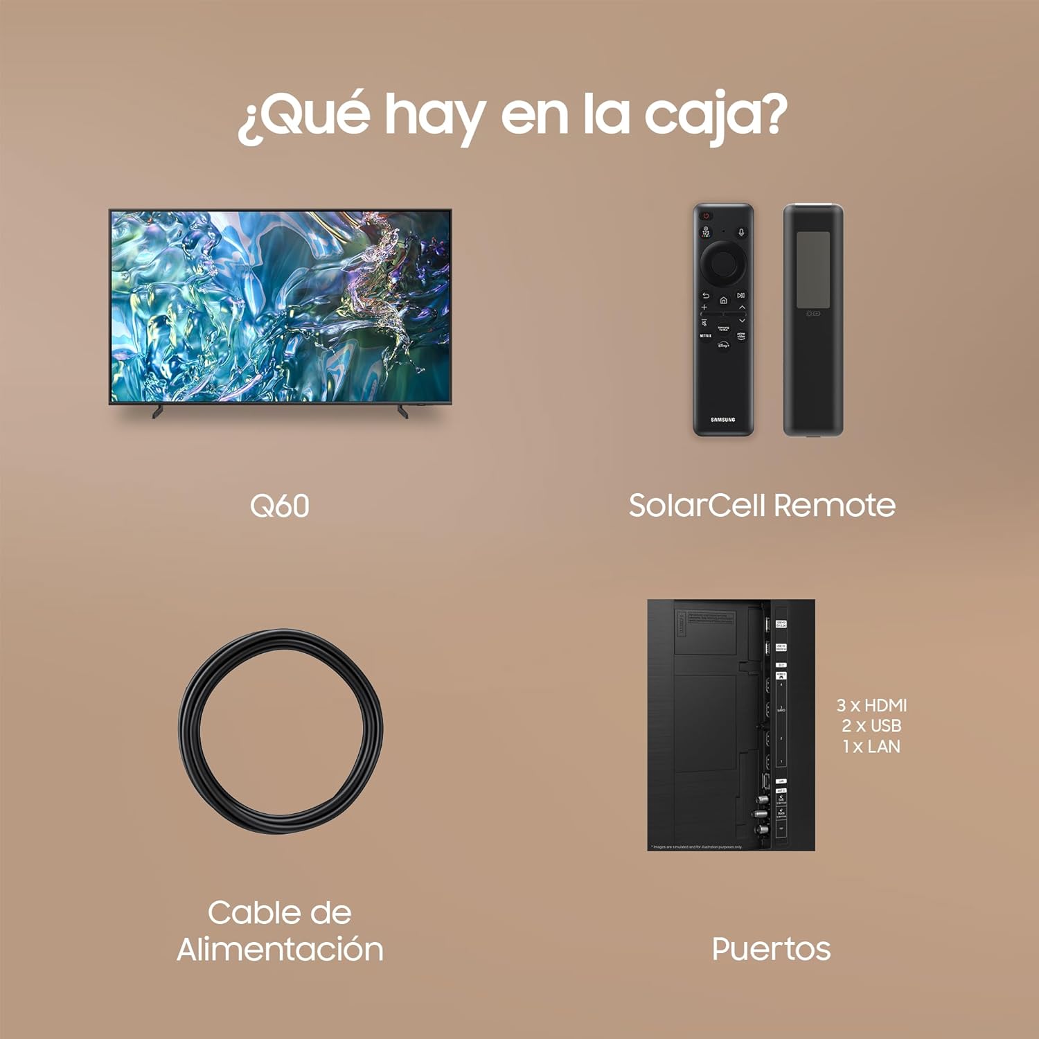 Samsung Téléviseur TQ43Q60D 43