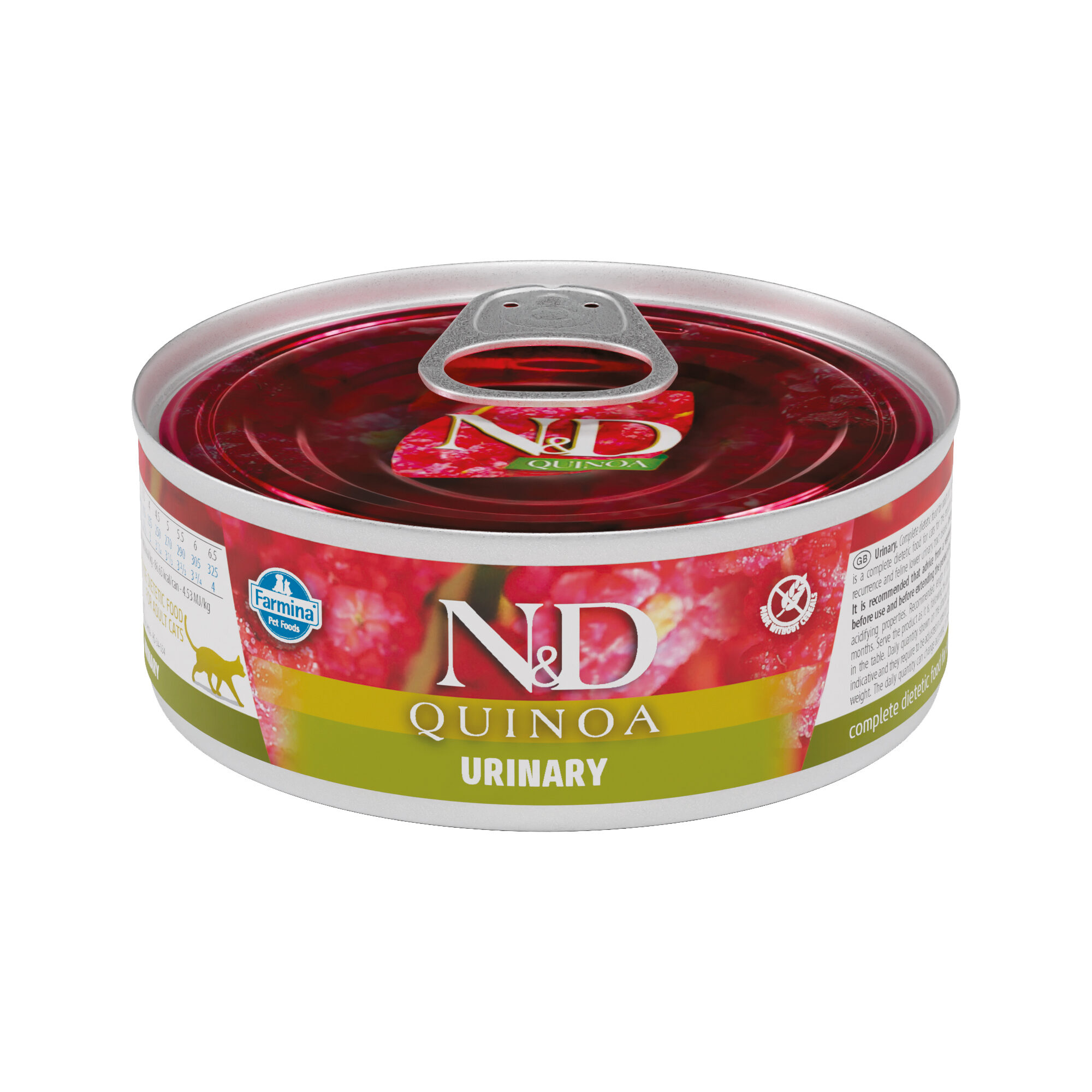 Farmina N&D Quinoa Urinary Adult Natvoer - Kat