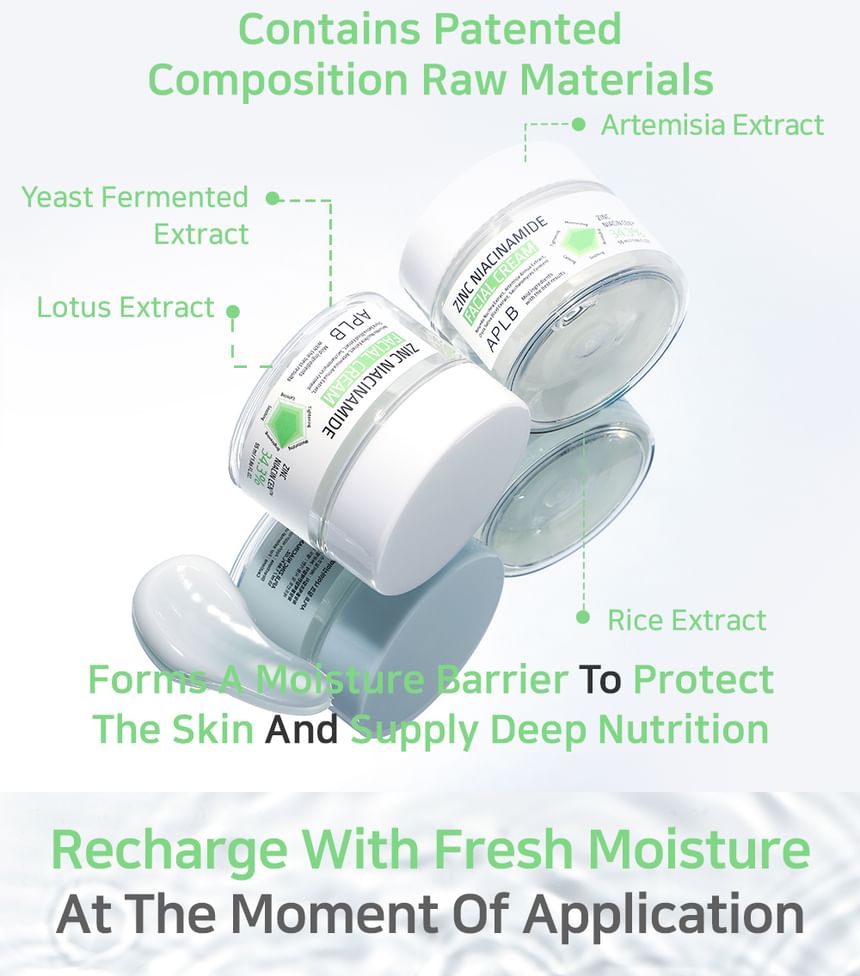 APLB - Zink Niacinamide Gezichtscrème