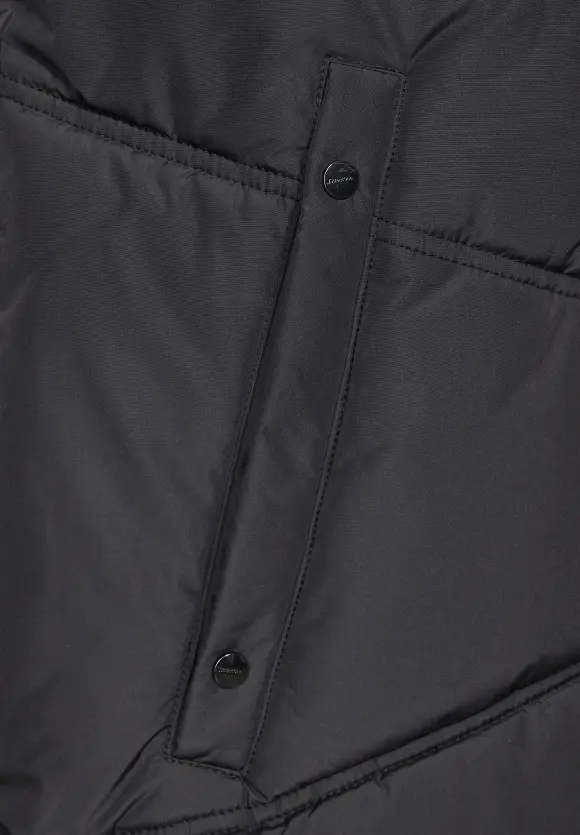 Teflon Winter-Steppmantel - Black