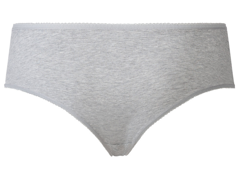 Dames zwangerschaps-hipsters, 3 stuks, met hoog biologisch katoengehalte