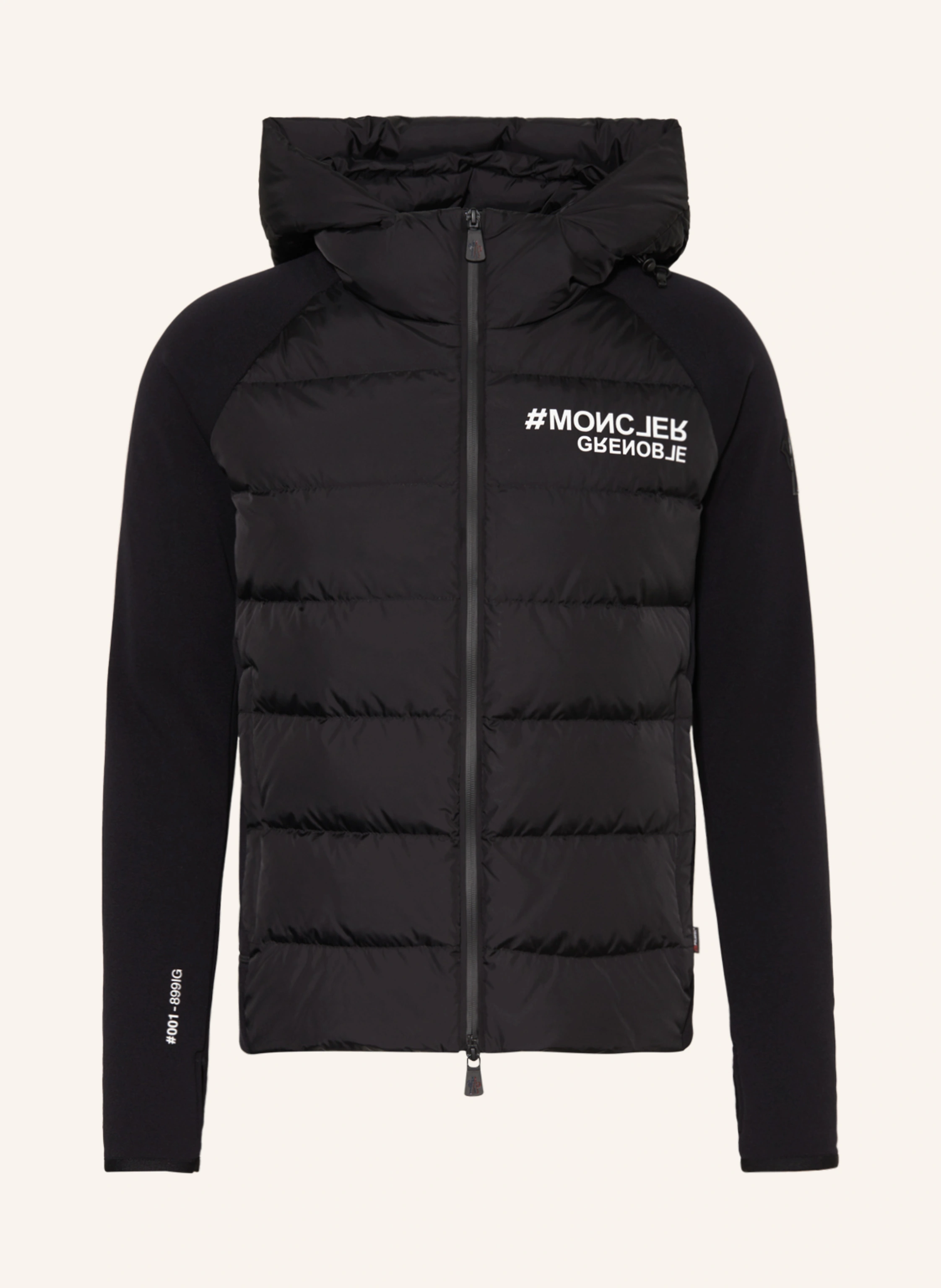 MONCLER GRENOBLE Daunenjacke im Materialmix