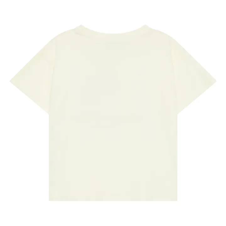 Weekend House T-Shirt Things I Like Coton Bio | Jaune pâle