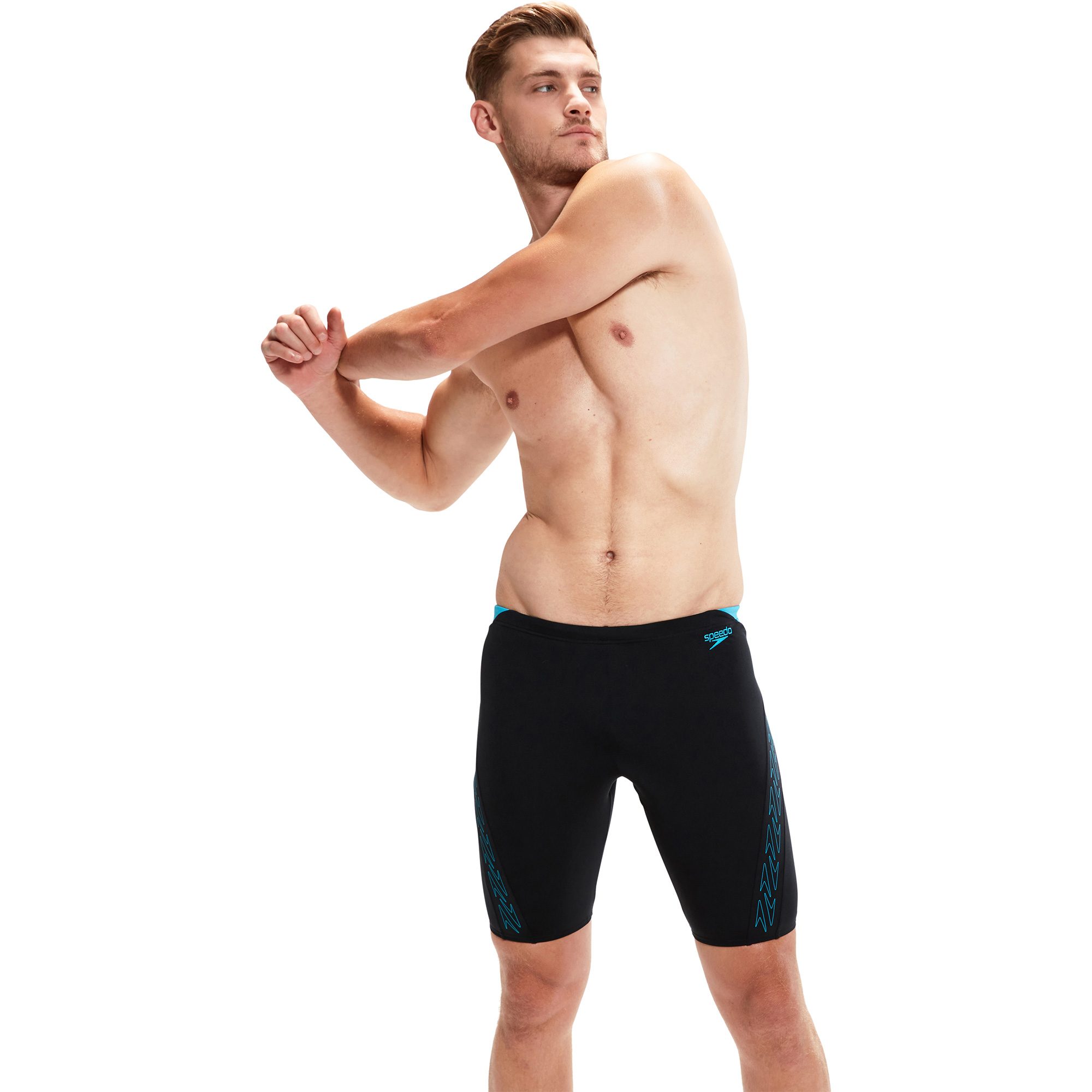 Speedo Hyper Boom Splice Jammer Herren schwarz