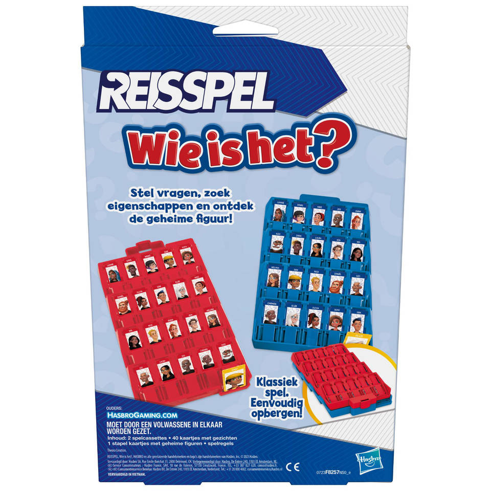 Wie is het? reisspel
