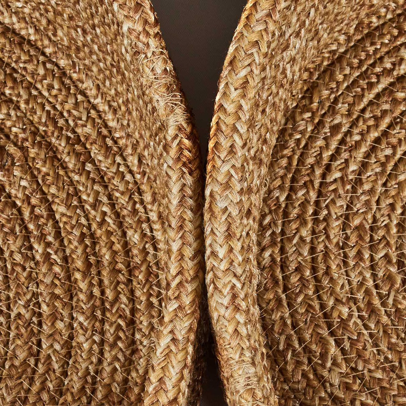 Nazar Rugs Panier CALI 4302 fait main beige - 25x15 cm