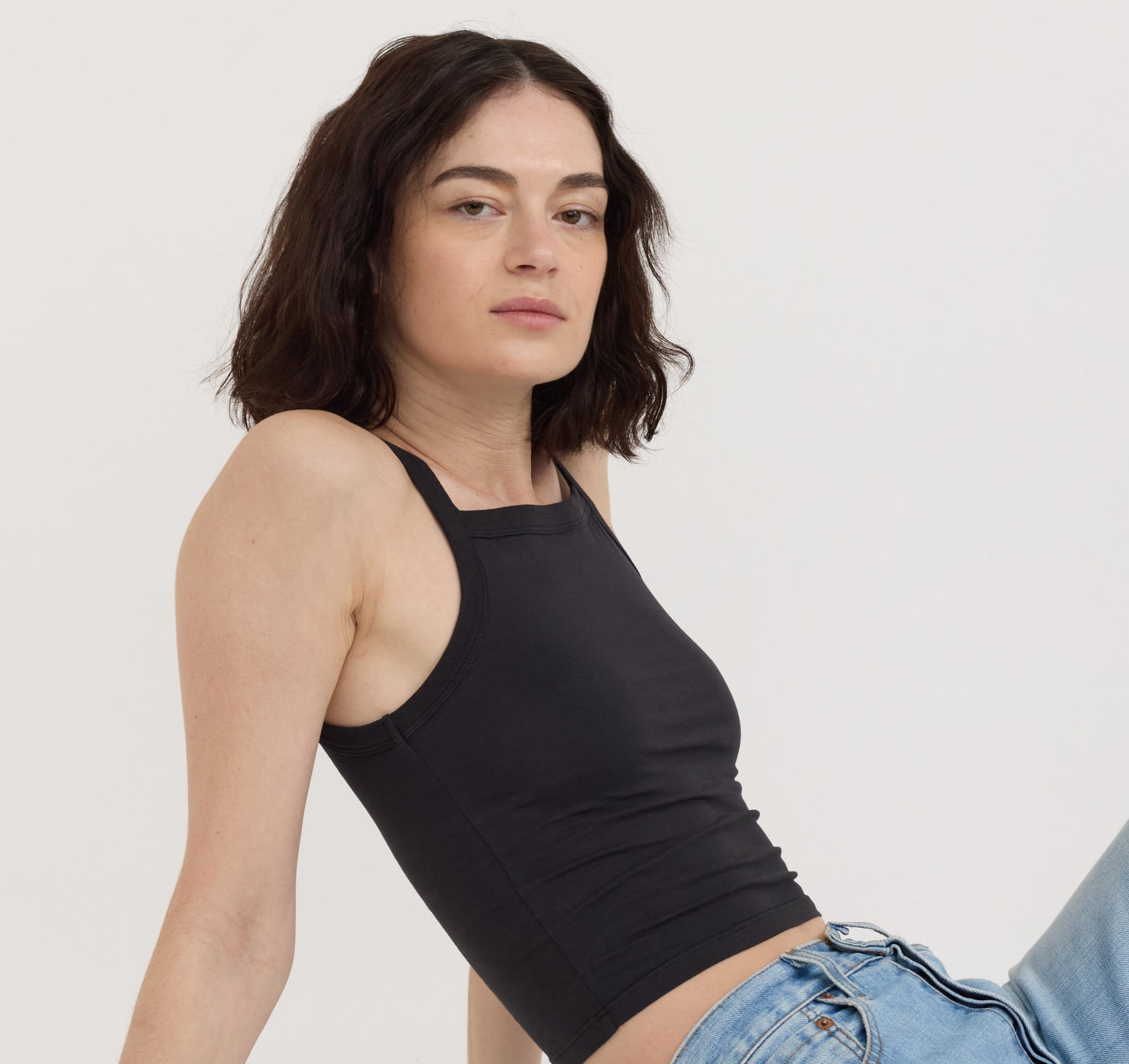 ORGANIC COTTON<br>Core Play High-Neck Top