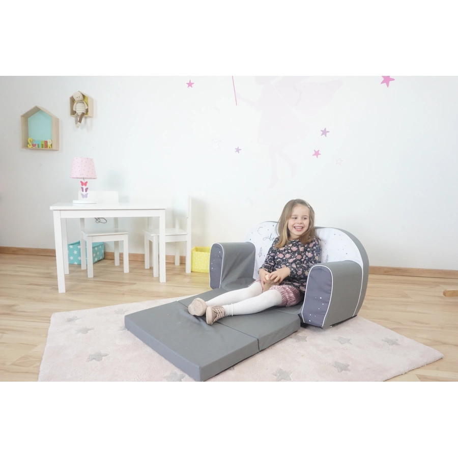 knorr toys® Kindersofa Bear grau