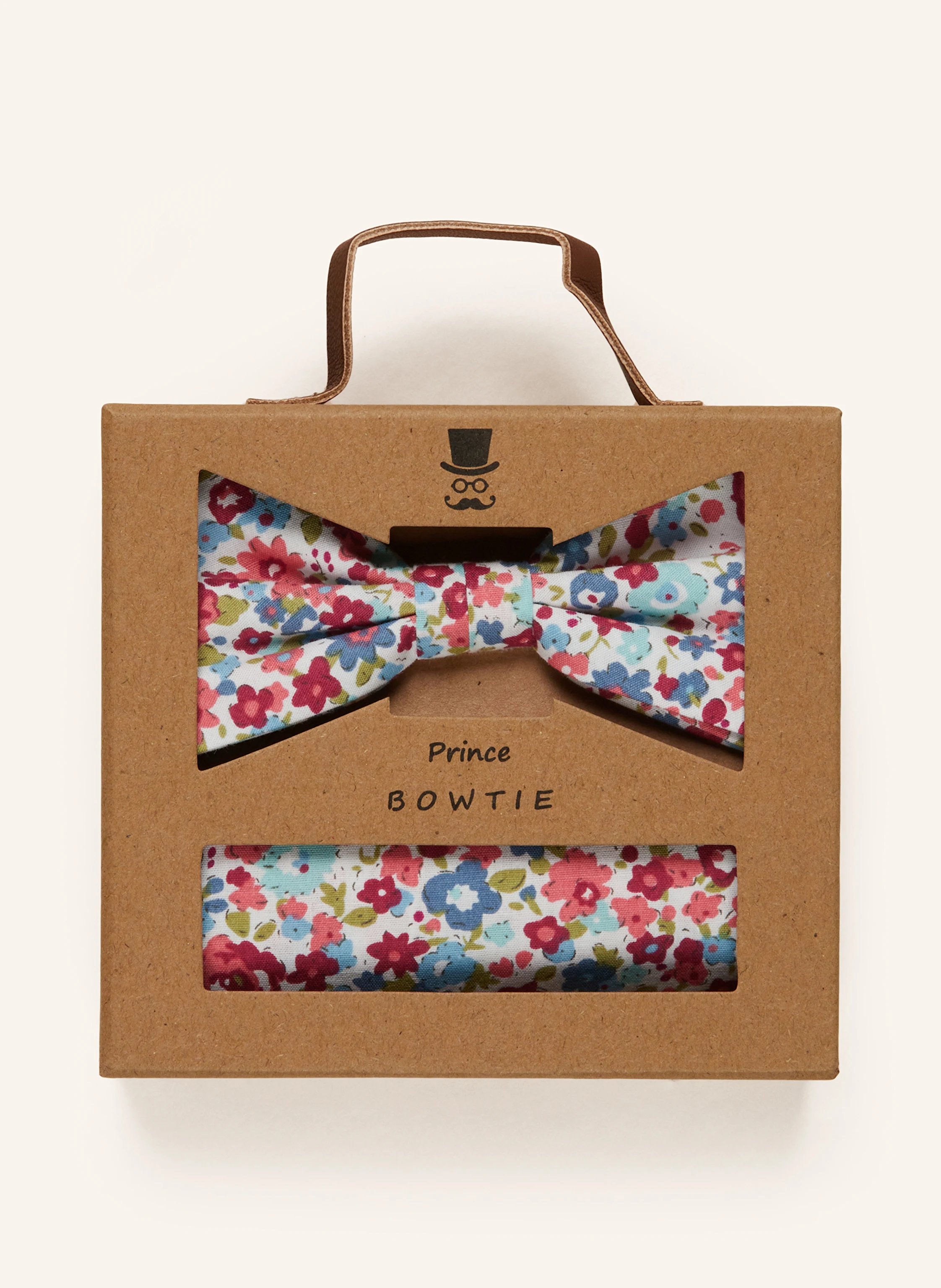 Prince BOWTIE Set: Fliege und Einstecktuch