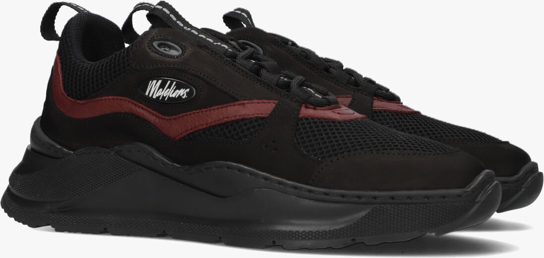 MALELIONS zwarte malelions lage sneakers malelions men mesh runner