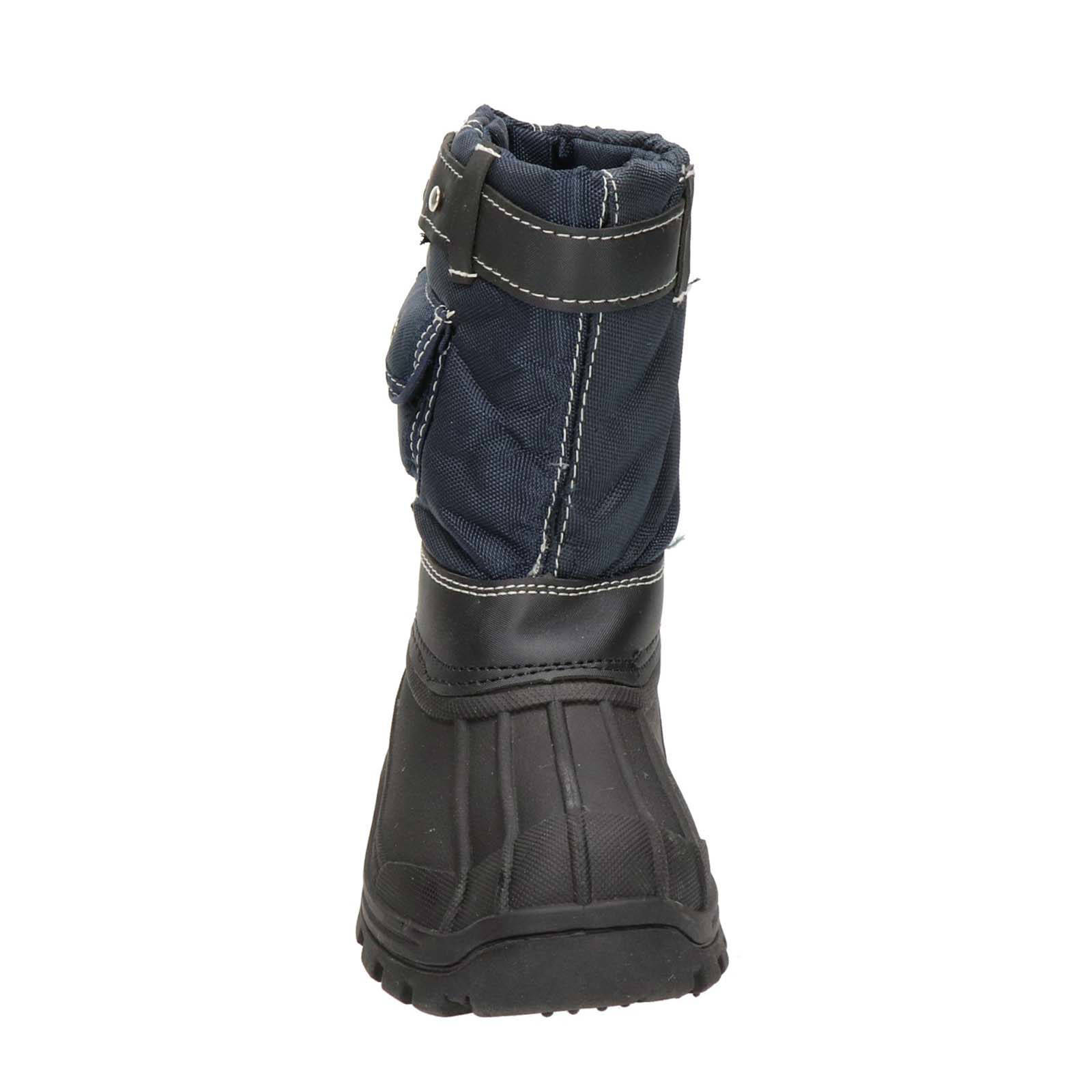Snow Fun snowboots zwart/blauw