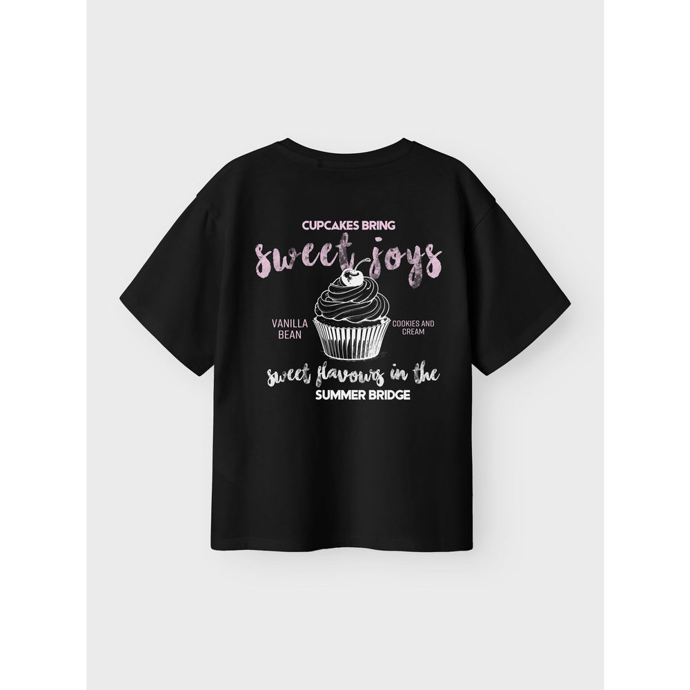Køb Name It Black Nkfneata Ss Nreg Top