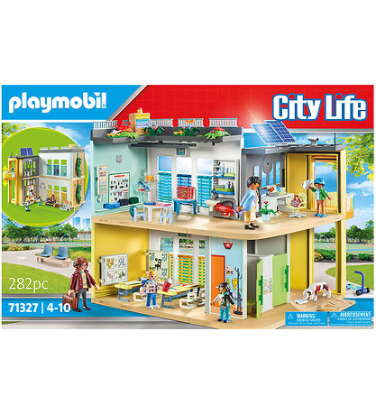 Playmobil City Life - Stor Skole - 282 Teile - 71327