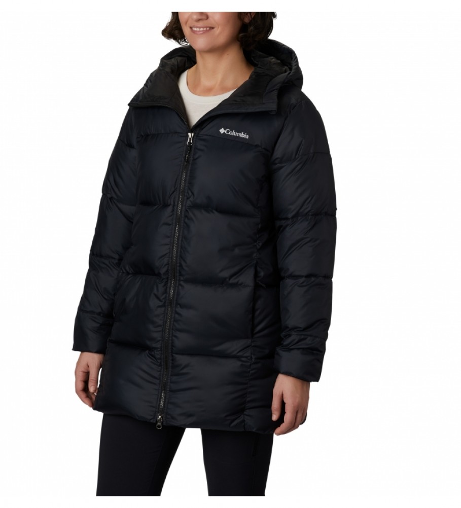 Jaqueta acolchoada Columbia Puffet, preta