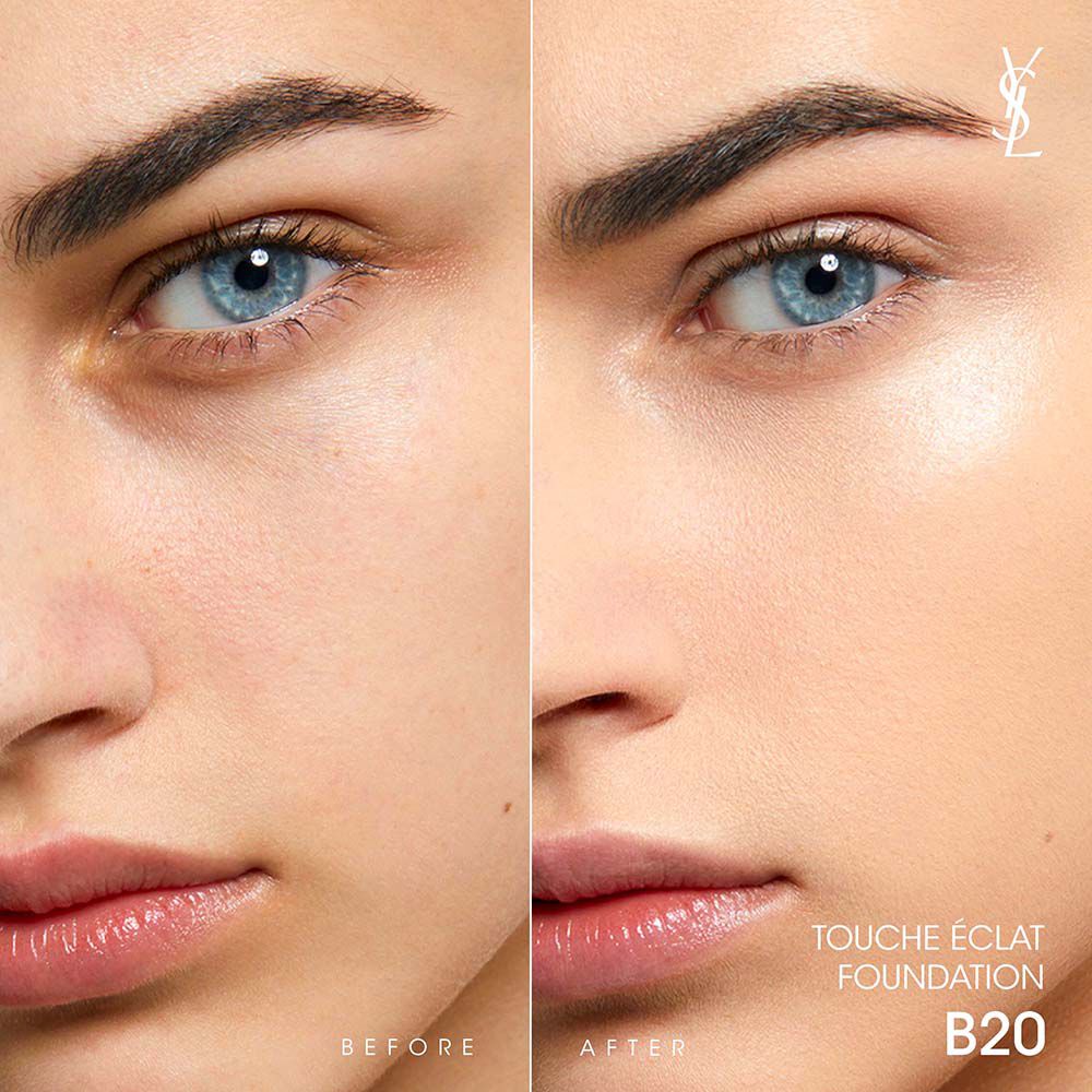 Touche Éclat Le Teint  Fond de teint hydratant & tenue 24H, naturel & lumineux - B20