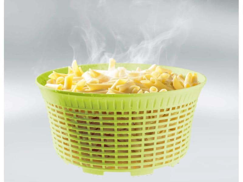 Leifheit Salatschleuder ComfortLine 26 cm, Weiss Für die schnelle Trocknung Ihres Salates