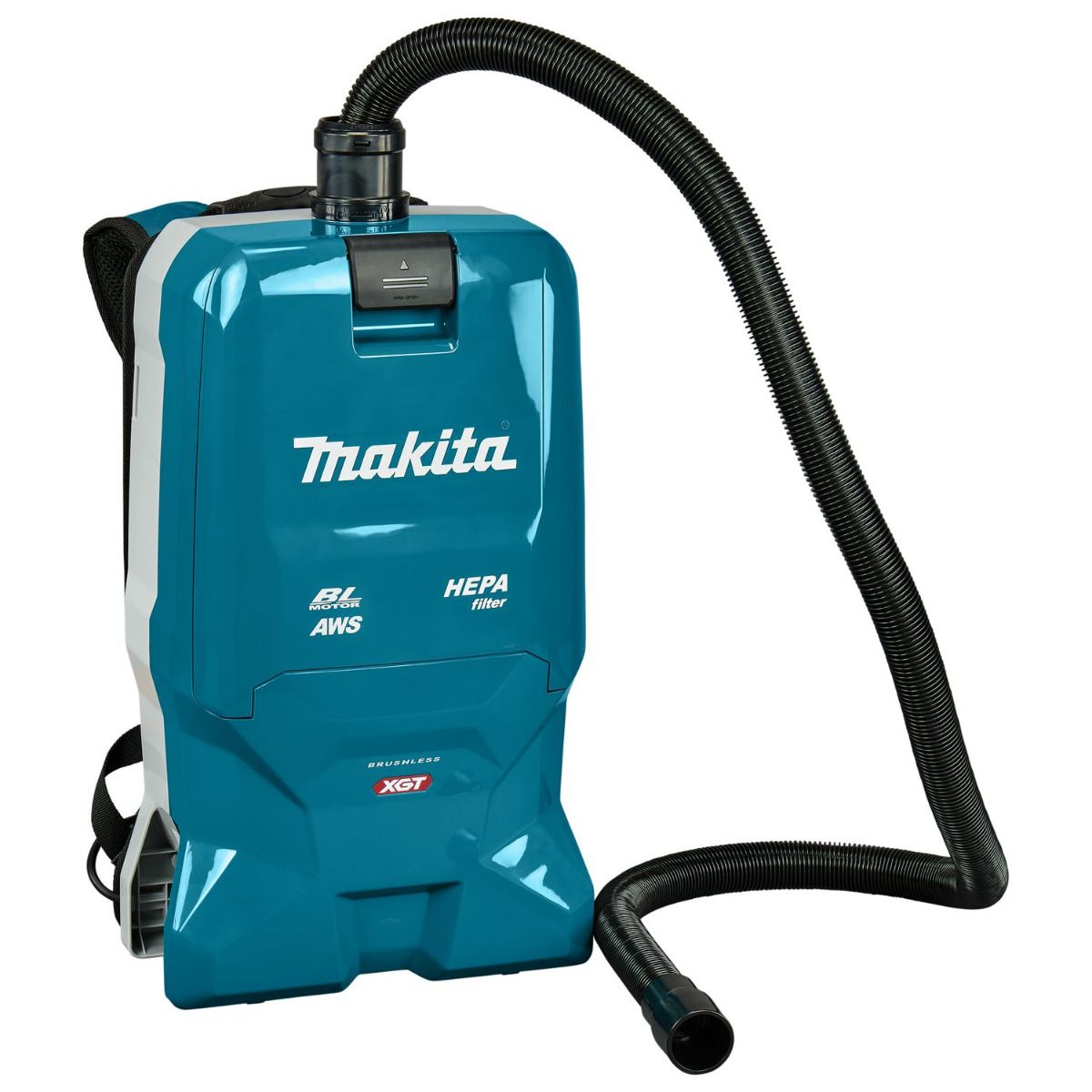 Makita VC012GZ01 Accu rugstofzuiger met machineansluiting   AWS-zender XGT 40V Max Basic Body