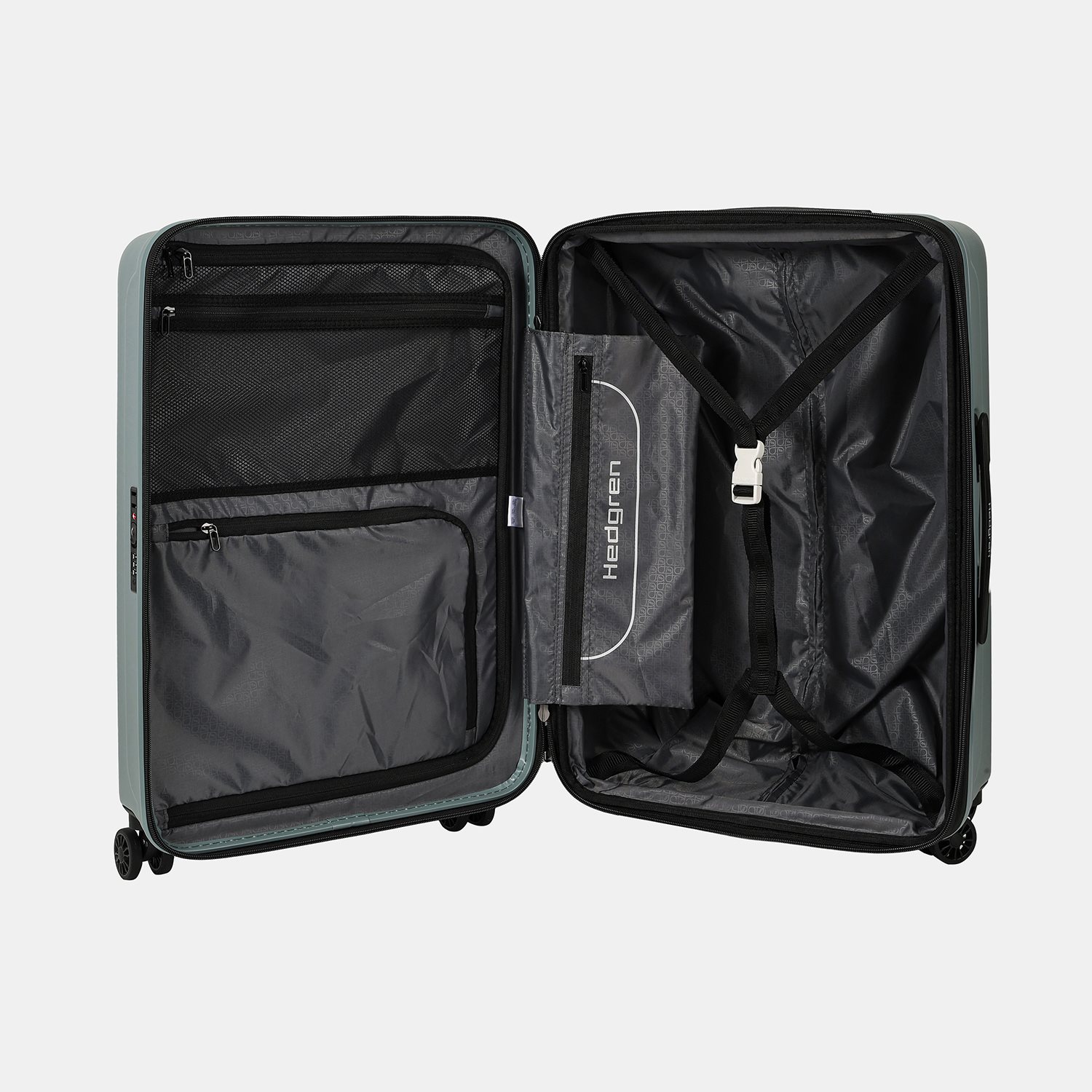 Hedgren Comby Grip M Expandable grey-green
