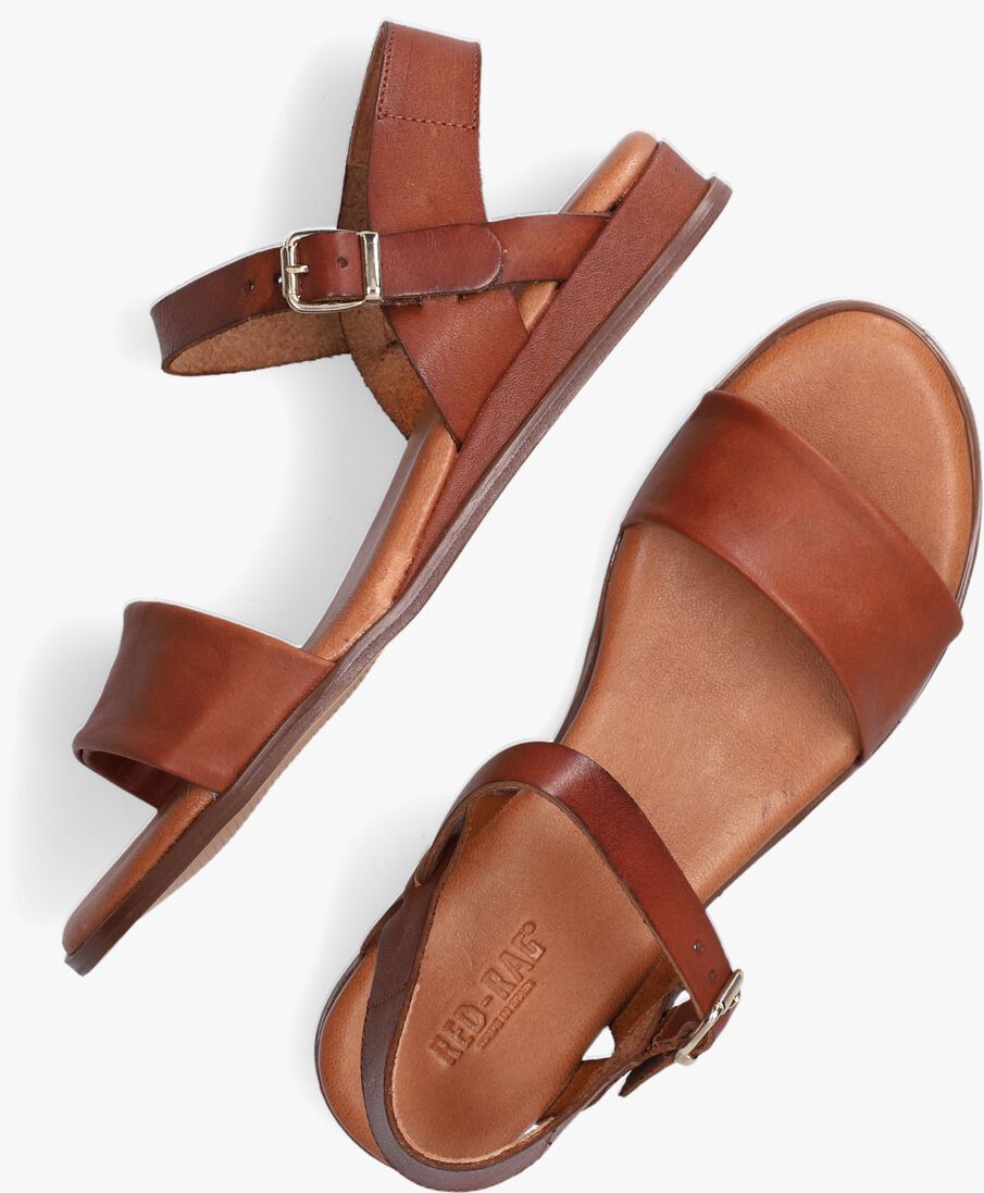 RED-RAG cognac red-rag sandalen 79370
