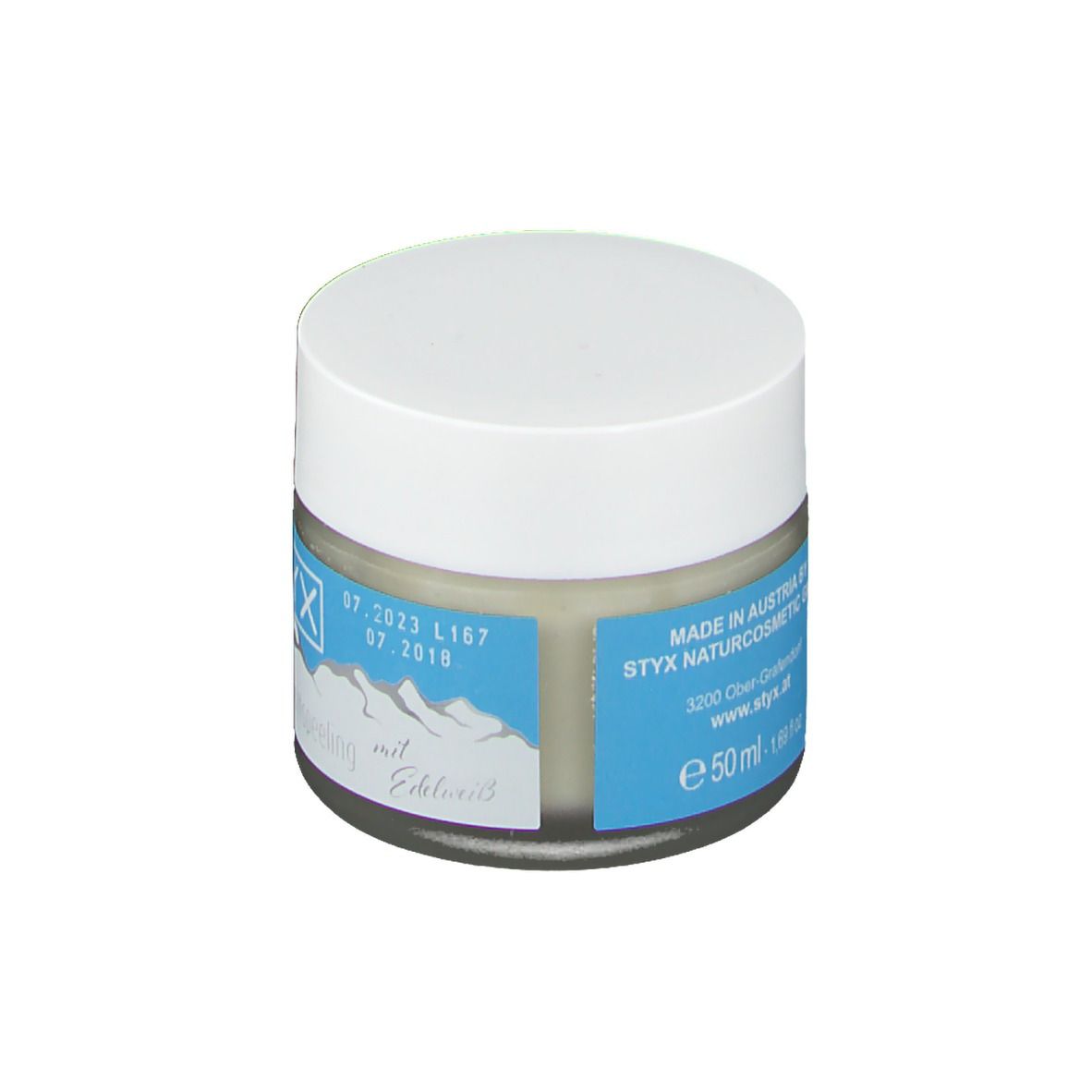 STYX alpin derm Gesichtspeeling mit Edelweiss