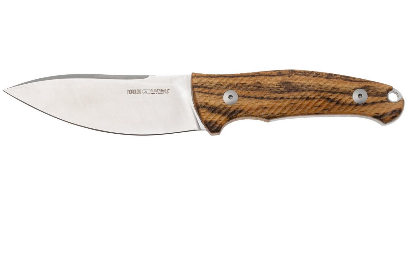 Viper Nordlys VT4046BC Satin, Bocote Wood, vaststaand mes, Jens Anso design
