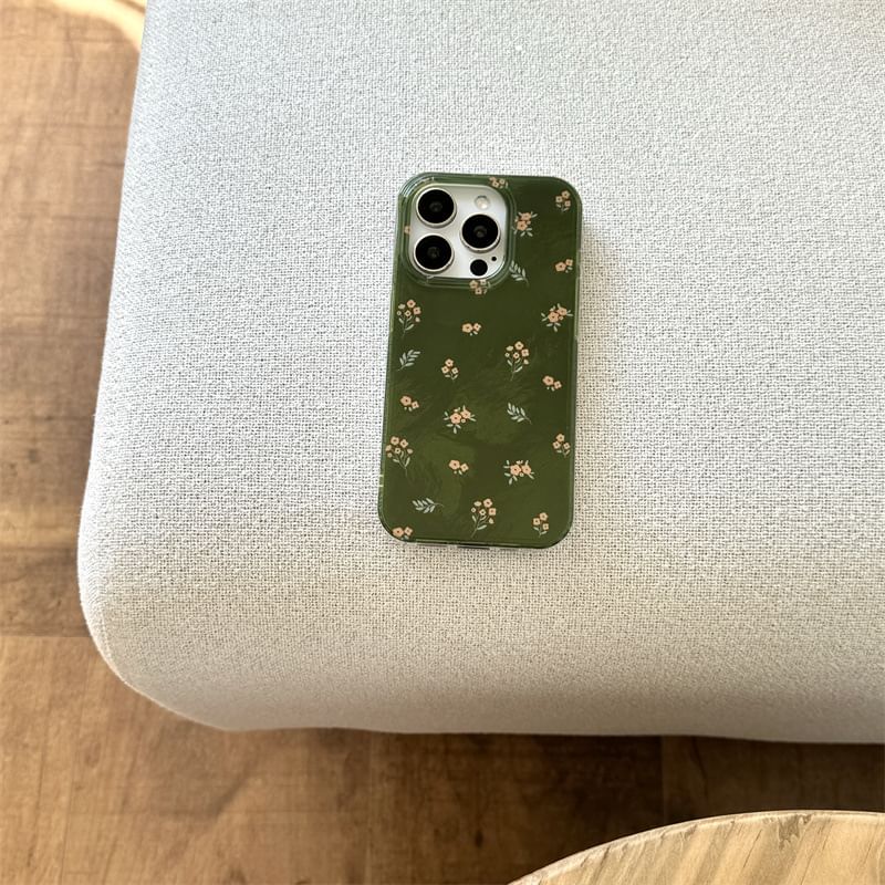 Elliure - Bloemen telefoonhoesje - iPhone 16 Pro Max / 16 Pro / 16 Plus / 16 / 15 Pro Max / 15 Pro / 15 Plus / 15 / 14 Pro Max / 14 Pro / 14 Plus / 14 / 13 Pro Max / 13 Pro / 13 / 13 Mini