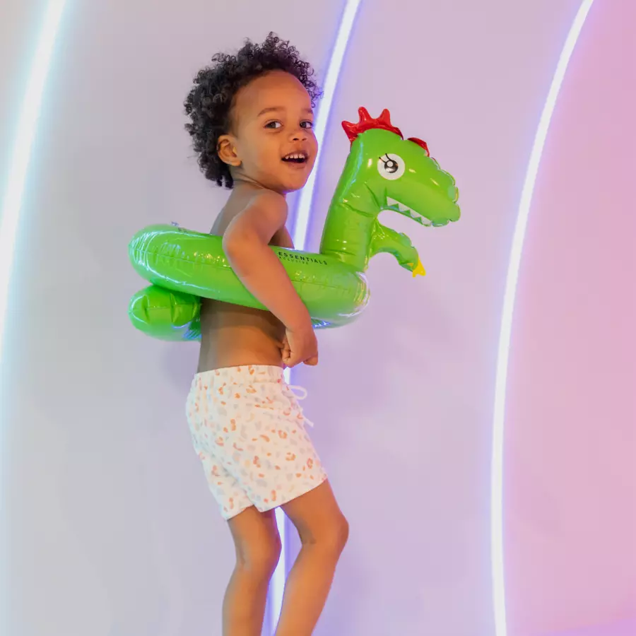 Swim Essentials Aufblasbarer Spaltring Dinosaurier 55 cm