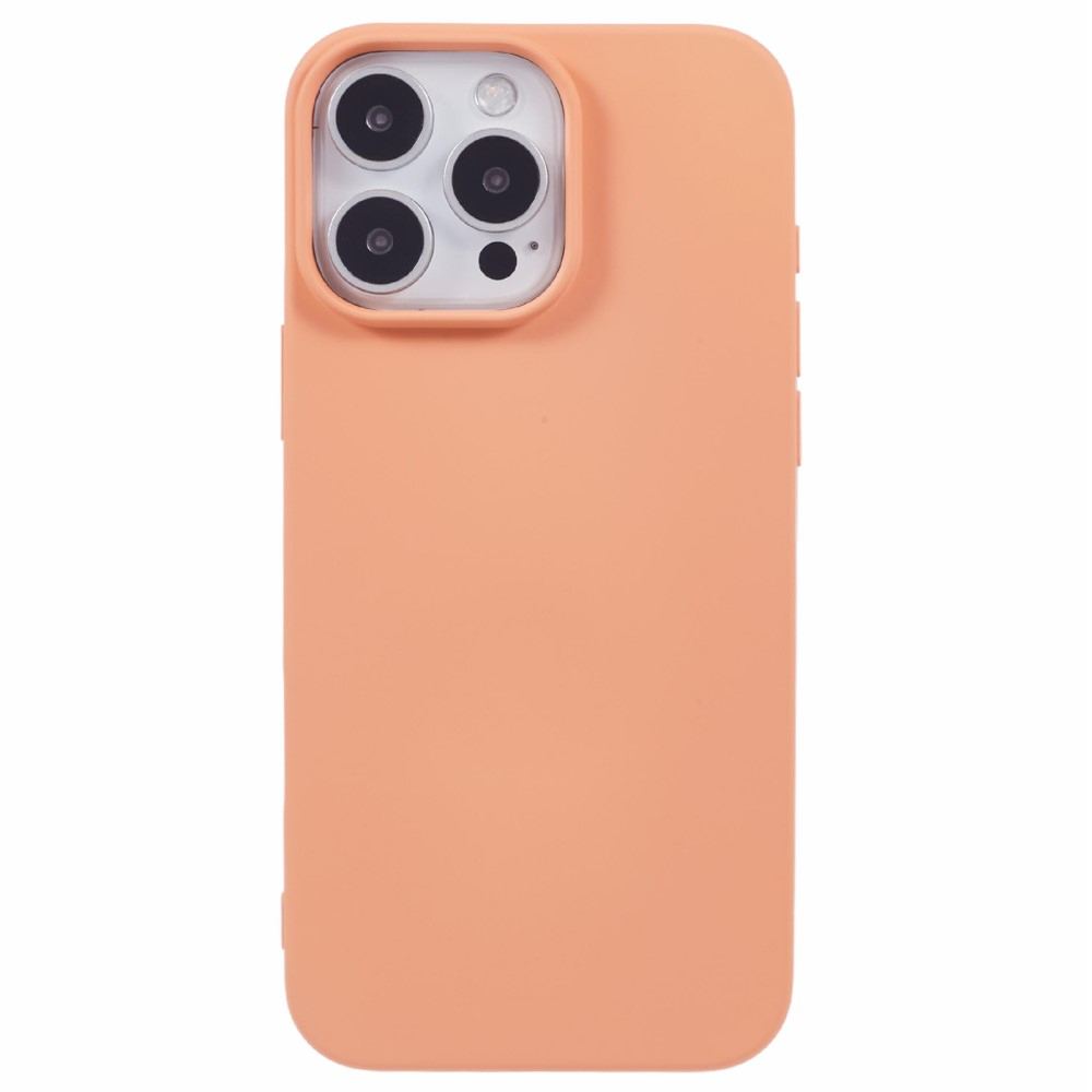 iPhone 16 Pro Max Gummi Case Schutzhülle - Orange (Matt)