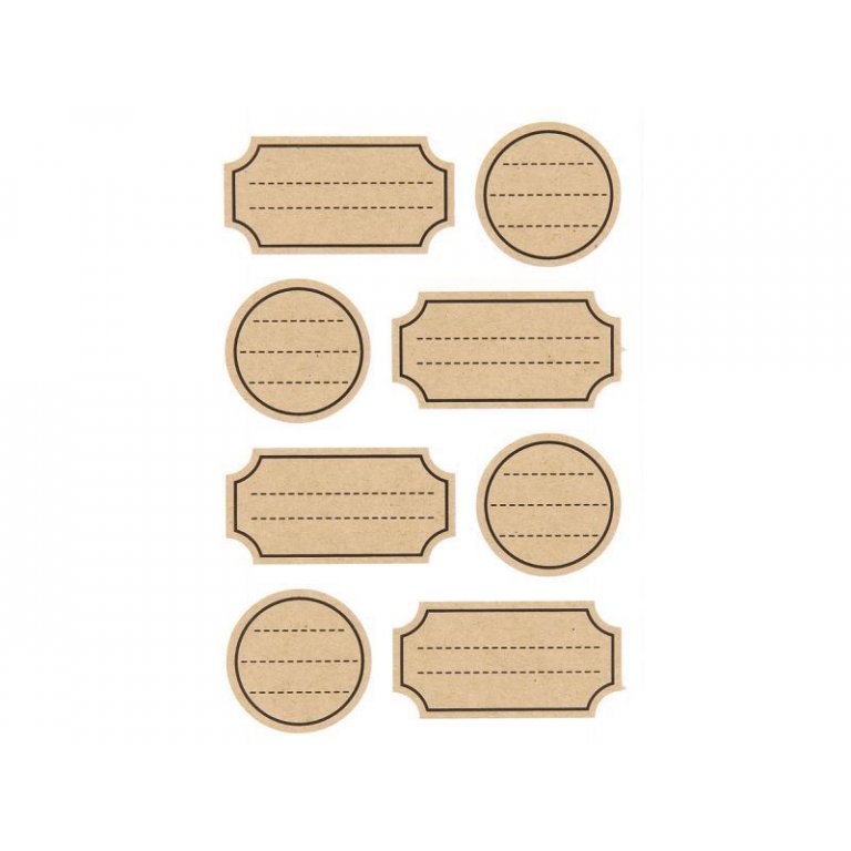 Paper Poetry Kraftpapier Sticker