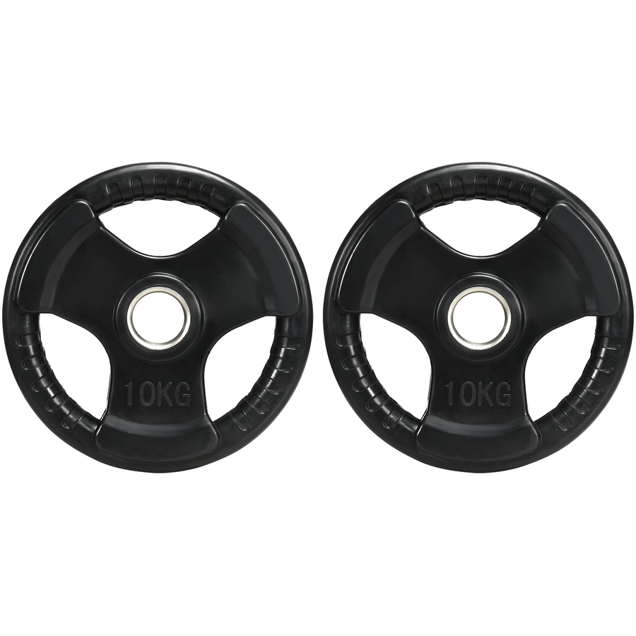 SPORTNOW Hantelscheibe mit 5 cm Bohrung schwarz