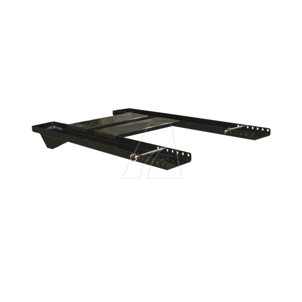 Accessoire établi de tondeuse à gazon pour élévateur noir mojack ez