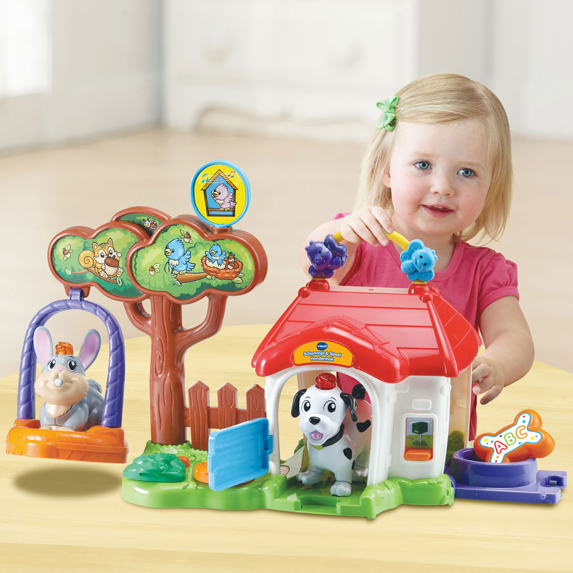 VTech Zoef Zoef Dieren - Schommel & Speel Hondenhok