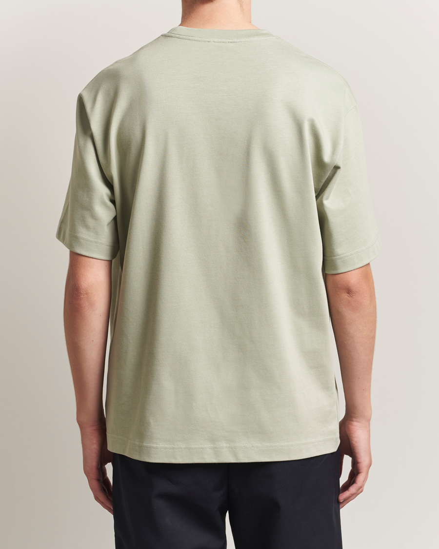 Filippa K Heavy Cotton Crew Neck T-Shirt Faded Green Grey