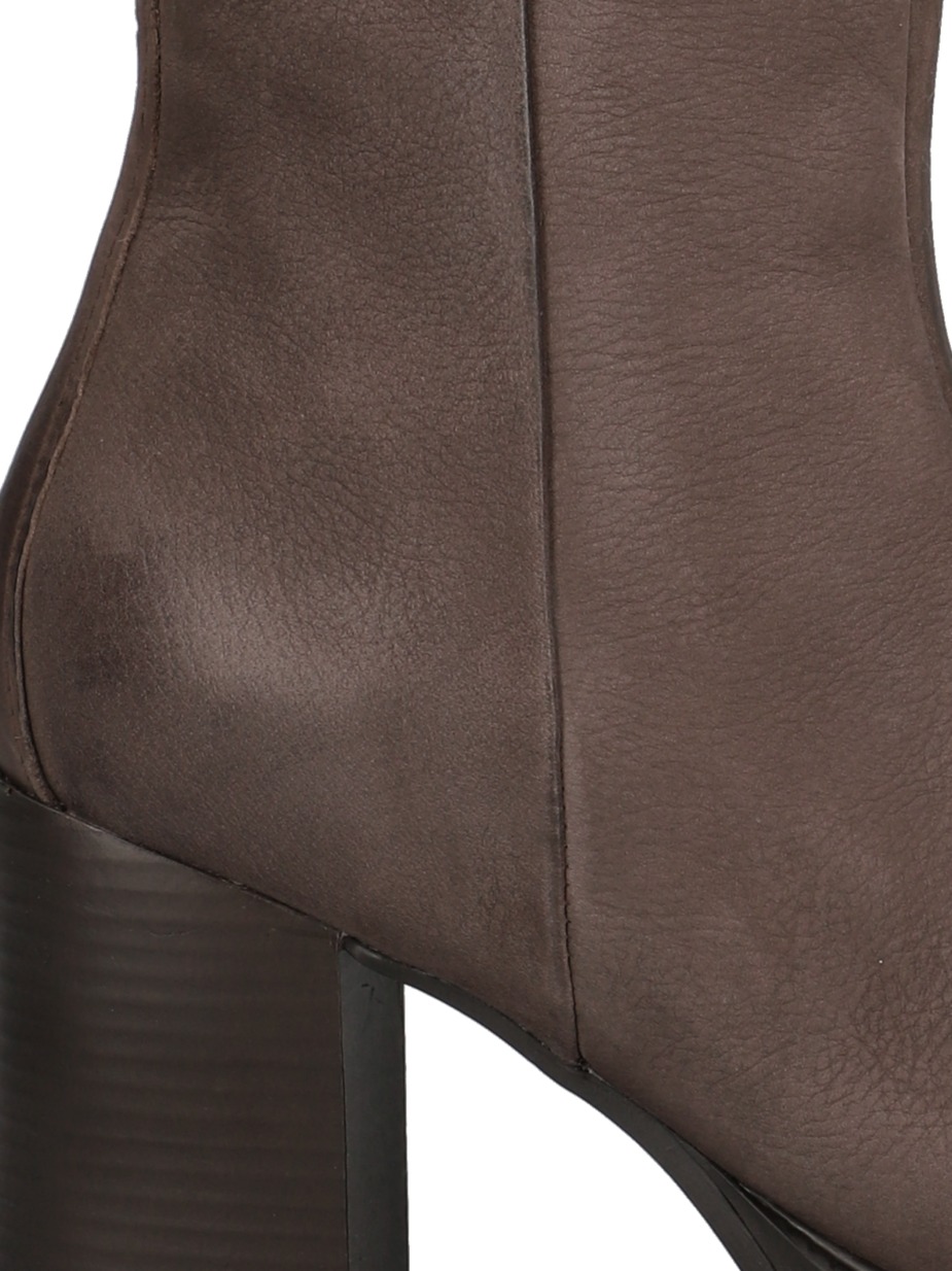 Glattleder Stiefelette