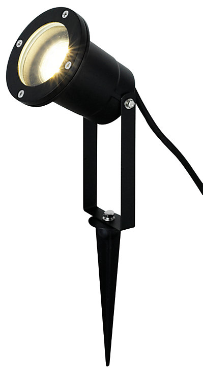 Spot LED GU10 Shelby 345lm IP54 GoodHome noir