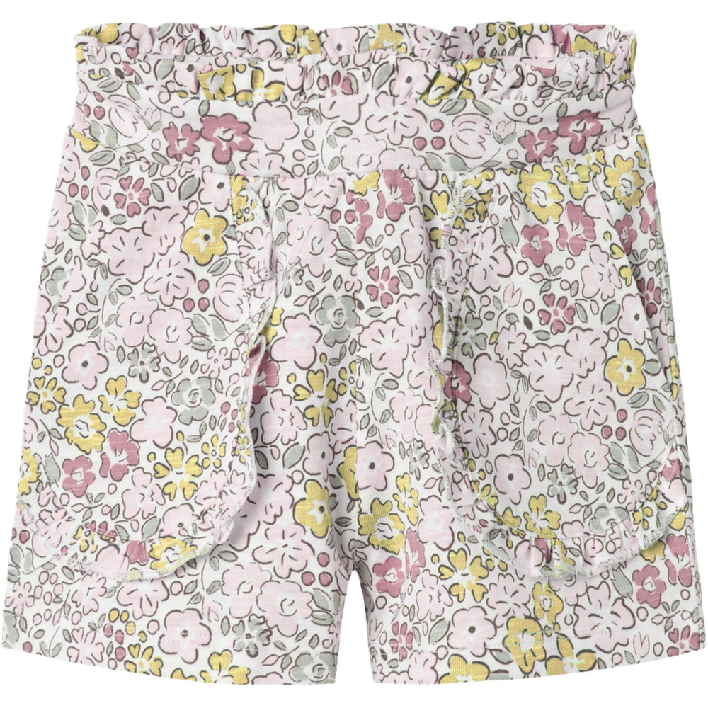 Køb Name It Bright White Lemon Meringue Haile Shorts