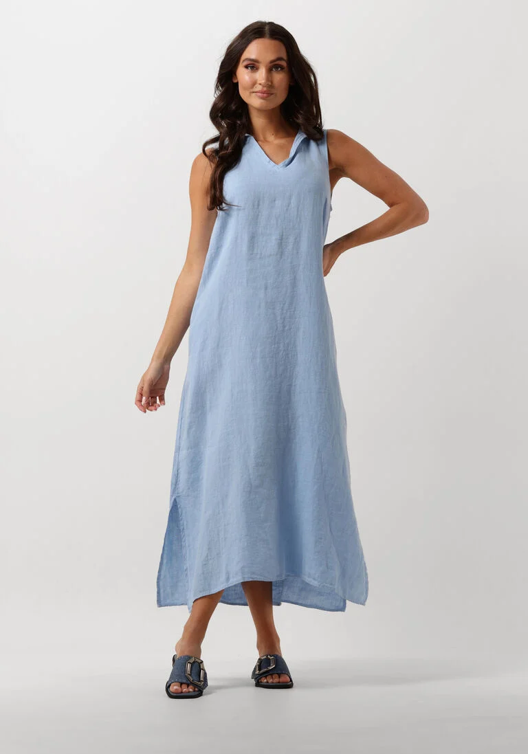 PENN & INK blauwe penn & ink midi jurk s24z653ltd