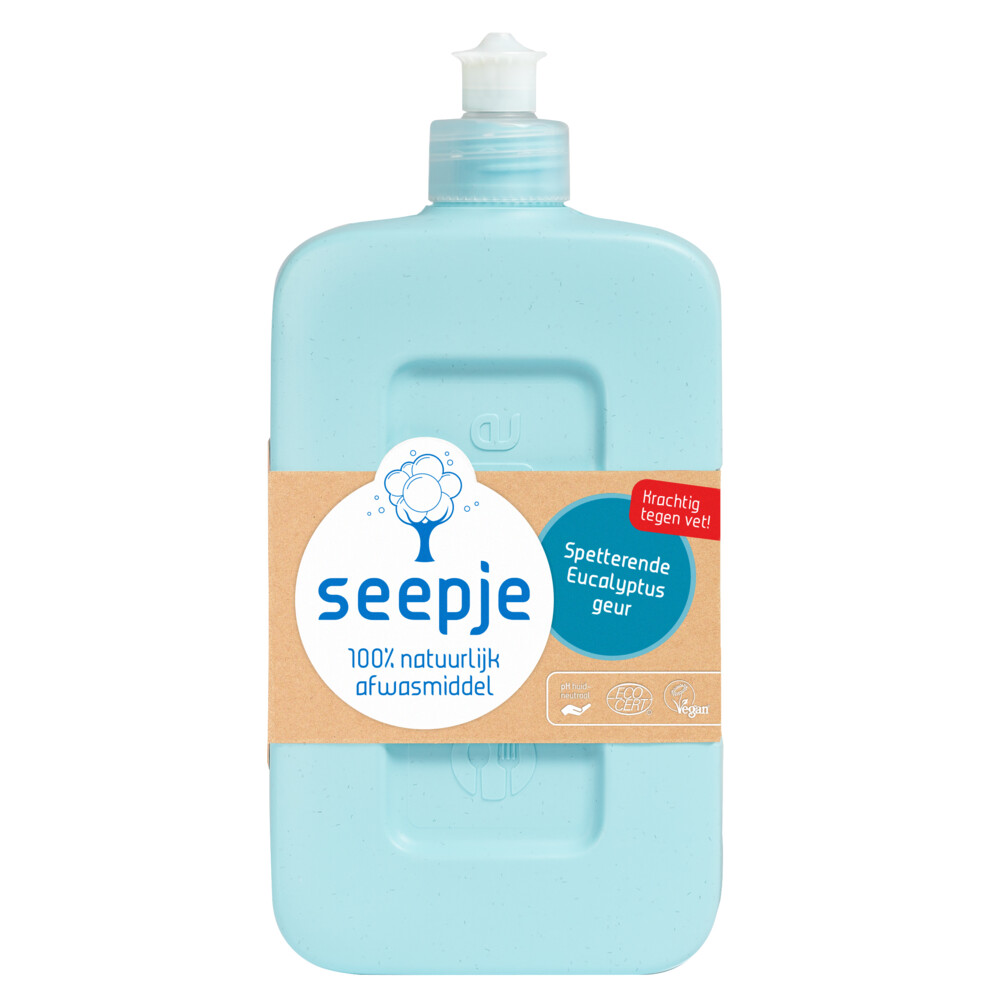 Seepje Afwasmiddel Spetterende Eucalyptus500 ml