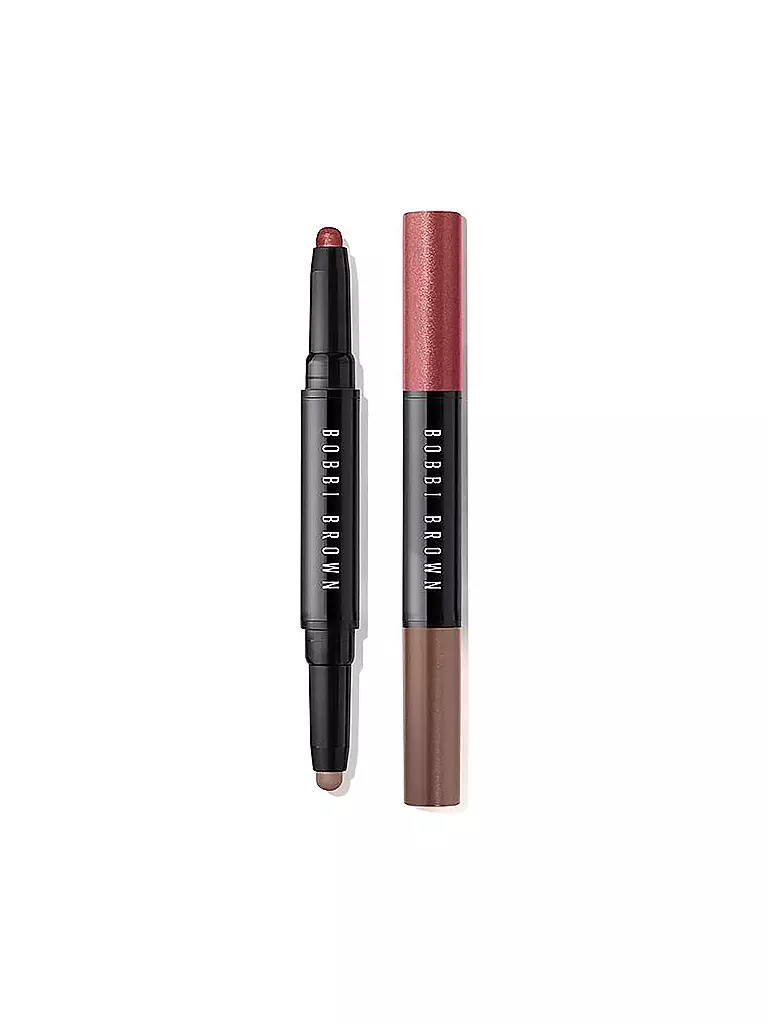 BOBBI BROWN Lidschatten - Long-Wear Cream Shadow Stick Duo ( 06 Bronze Pink / Espresso )  braun