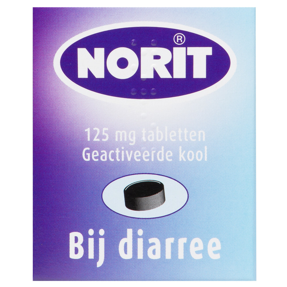 Norit Tabletten 125 mg50 stuks