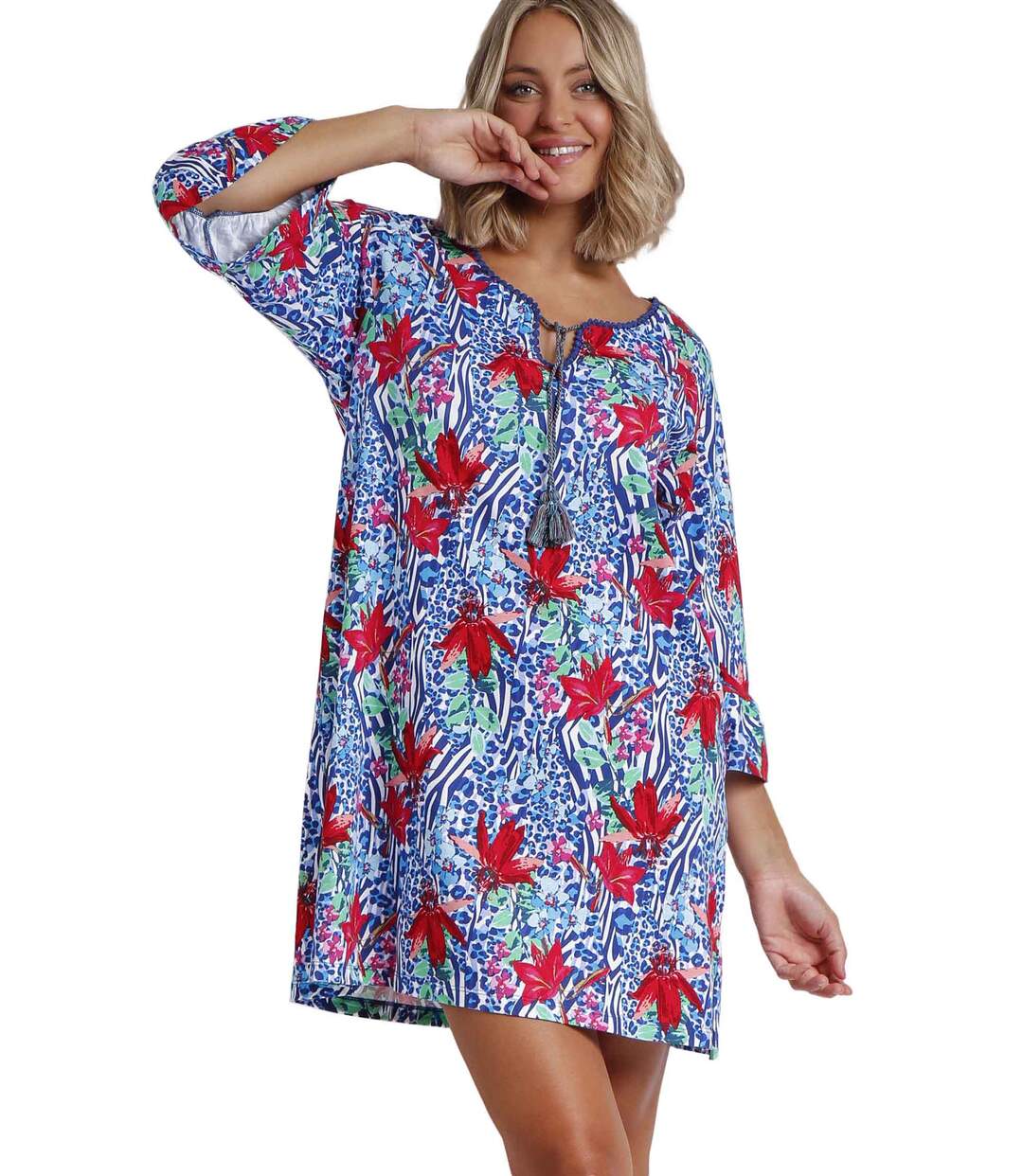 Tunique de plage Summer Jungle Admas