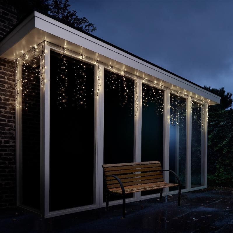 Kerstverlichting - IJspegels - Twinkelend - 7,5 meter - Warm-wit - Waterbestendig