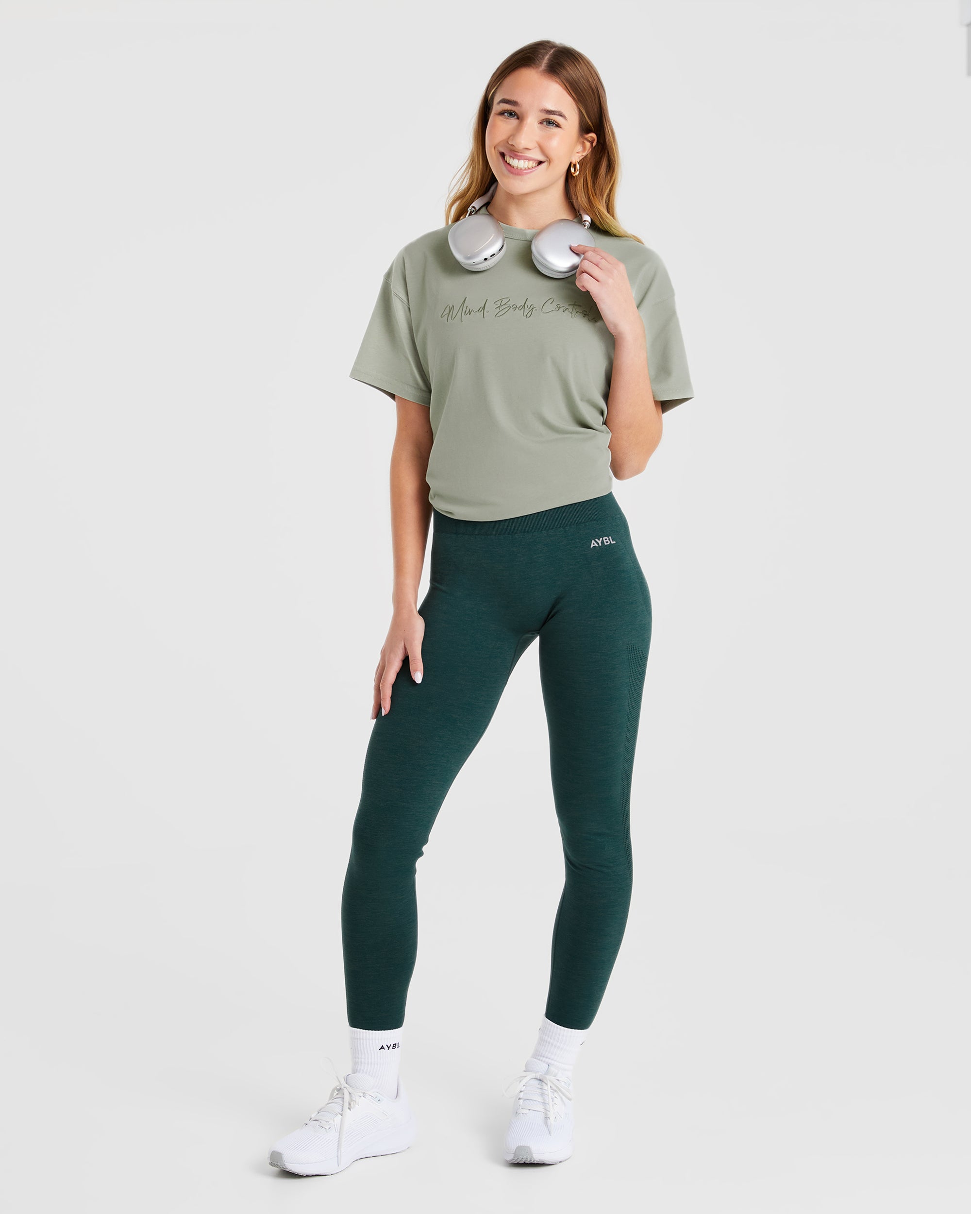 Mind Body Control Oversized T Shirt
