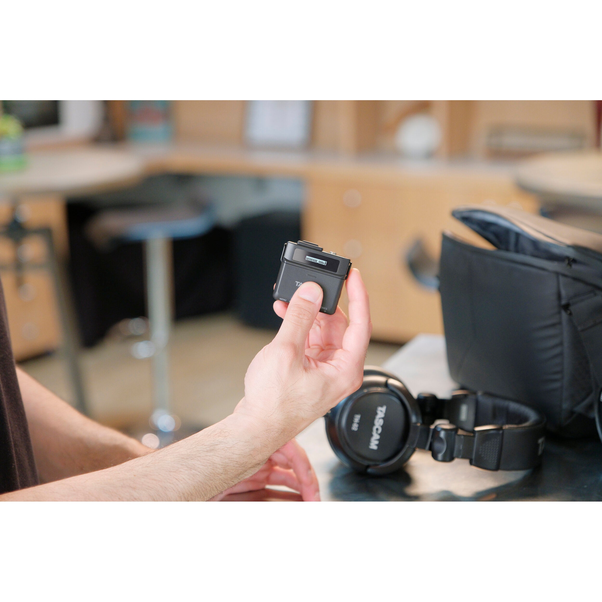 Tascam DR-10L Pro digitale audiorecorder en lavalier combo